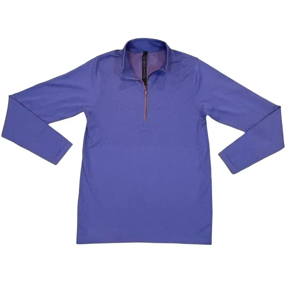 Lululemon Swiftly Tech Long Sleeve 2.0 Purple Pink Womens Medium Mens Small